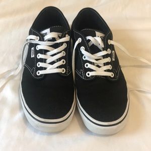 Black vans// great condition